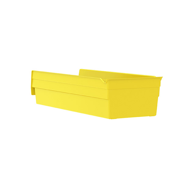 Regency Yellow Shelf Bin, 17 7/8 x 11 1/8 x 4