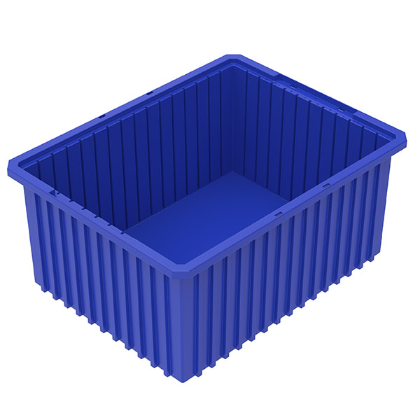 CRASPIRE 3 pcs 3 Pack 33x16x3cm 24 Grids Plastic Storage Container