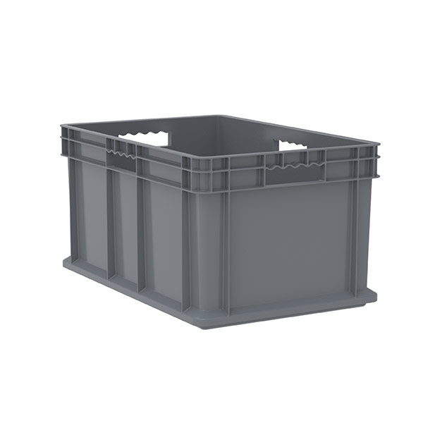 Akro-Mils 37278GREY Container, 15-3/4L, 11-3/4 W, Gray