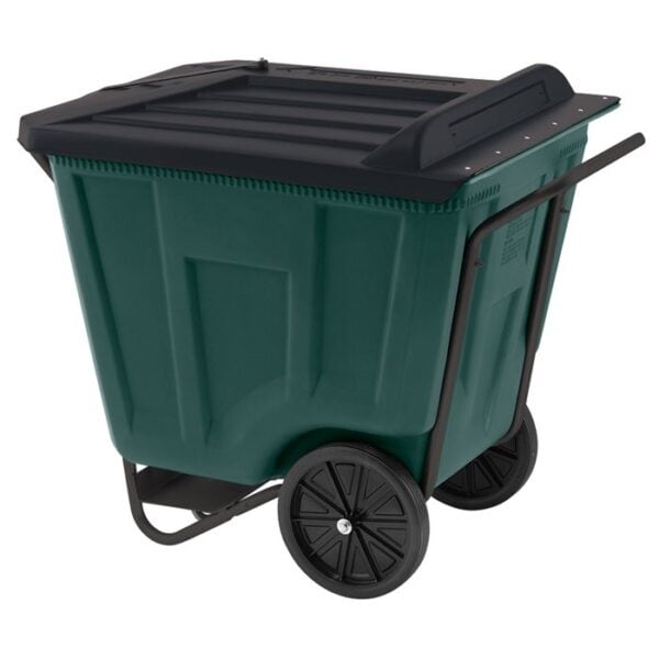 90 Gallon Akro-Cart Material Handling Cart w/Lid - 76491