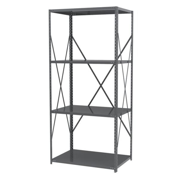 24x36 Steel Shelving 4 shelves - AS2479