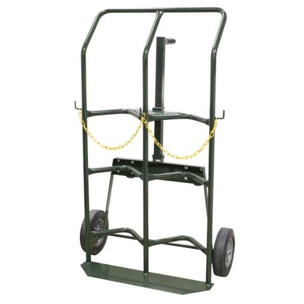 4-Wheel Dual Cylinder Gas Hand Truck - RGTD10S - Image 2