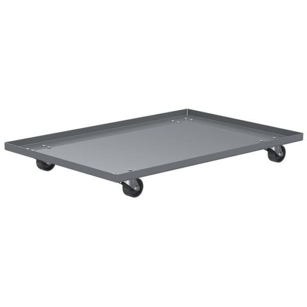 Solid Steel Dolly - Lips Up - 2" Poly Caster - RU842HR