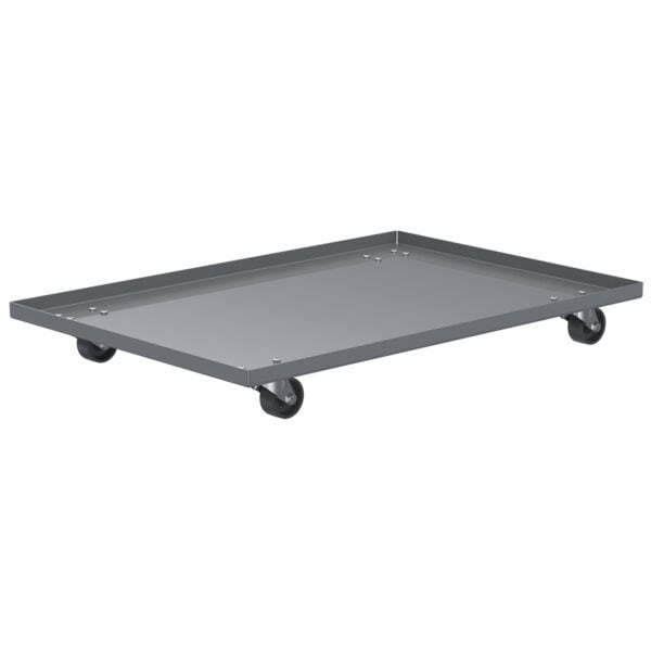 Solid Steel Dolly - Lips Up - 2" Poly Caster - RU842HR - Image 2