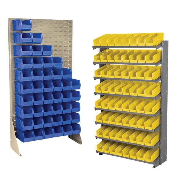 Bin Racks and Louvered Panels